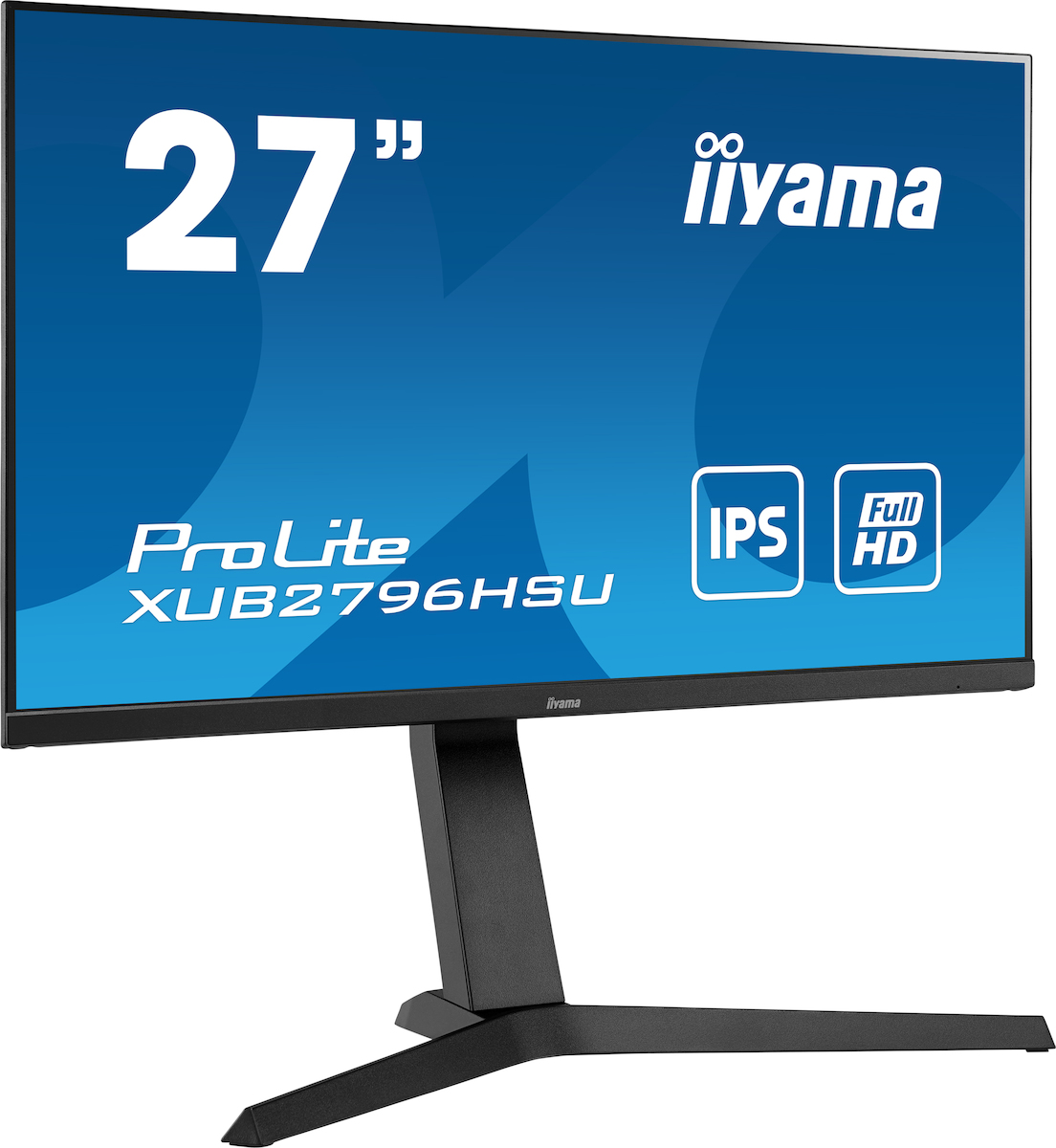 Iiyama ProLite XUB2796HSU-B1 27" FHD 1920x1080 IPS Monitor with 4ms GTG Response Time view 2
