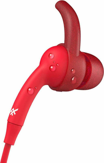 iFrogz Free Rein 2 In-ear Bluetooth Handsfree Earphones with Sweat Resistance Red vue 6