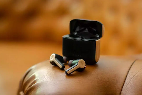 The House Of Marley Rebel In-ear Bluetooth Handsfree Earphones with Sweat Resistance and Charging Case Signature Black view 3