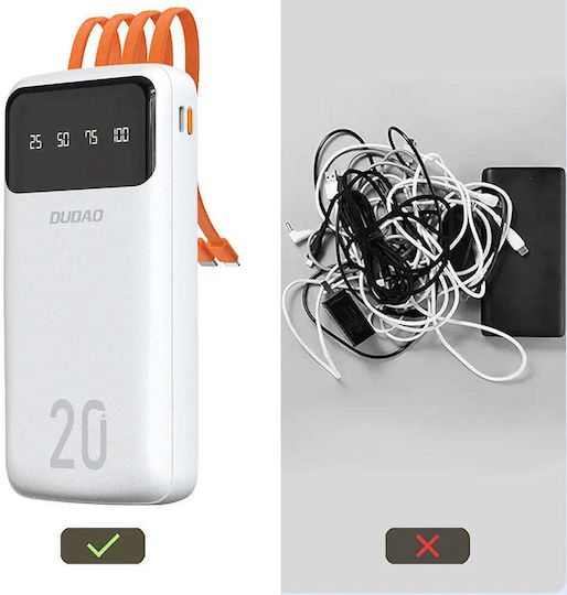 Dudao K6Pro + Power Bank 20000mAh Black view 7