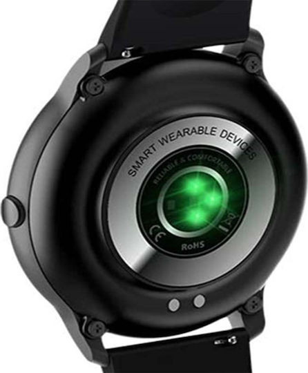 Imilab KW66 45mm Waterproof Smartwatch with Heart Rate Monitor (Black) view 6