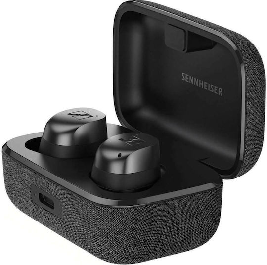 Sennheiser Momentum True Wireless 3 In-ear Bluetooth Handsfree Earphones with Sweat Resistance and Charging Case Black view 4