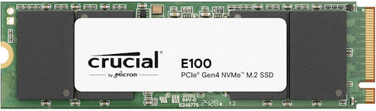 Crucial E100 Gen4 SSD 1TB Type M.2 with PCI Express 4.0 Connection CT1000E100SSD8