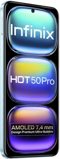 Infinix HOT 50 Pro Dual SIM (8GB/256GB) Glacier Blue view 3