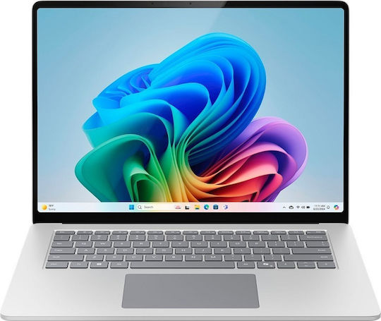 Microsoft Surface Laptop Copilot+PC 15" Touchscreen 120Hz (Snapdragon-X Elite/16GB/256GB SSD/W11 Home) Platinum (US Keyboard)