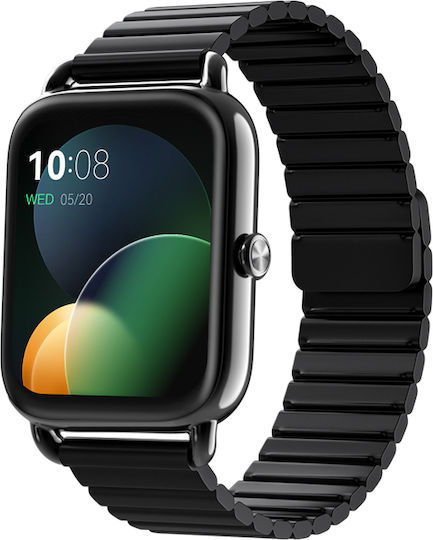 Haylou RS4 Plus Smartwatch with Heart Rate Monitor (Black) view 2