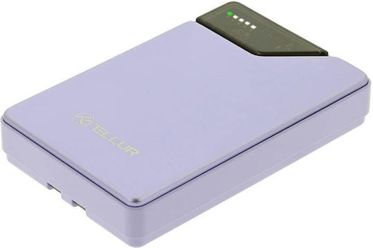 Tellur Power Bank 10000mAh Power Delivery / Quick Charge 3.0 Purple