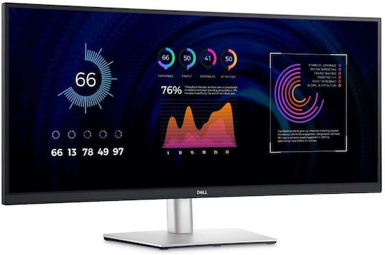 Lenovo ThinkVision P34w-20 Ultrawide IPS Monitor 34" QHD 3440x1440 with Response Time 4ms GTG view 6