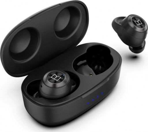 Monster Achieve 100 Airlinks In-ear Bluetooth Handsfree Earphones with Sweat Resistance and Charging Case Black