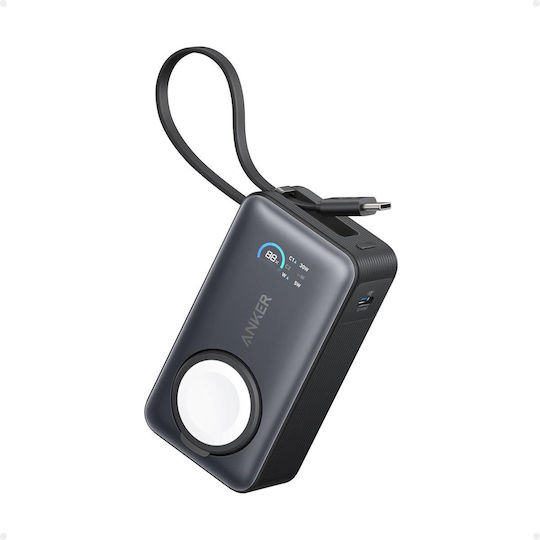 Anker MagGo Power Bank 10000mAh 35W with USB-C Port Gray
