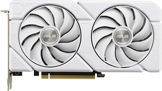 Asus GeForce RTX 4070 12GB GDDR6X Dual Evo White OC Edition Graphics Card vue 2