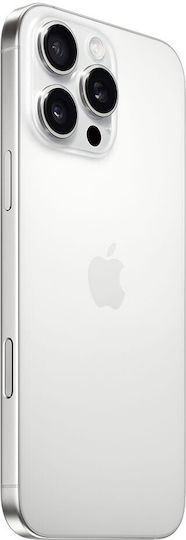 Apple iPhone 16 Pro Max 5G (8GB/1.0TB) White Titanium view 3