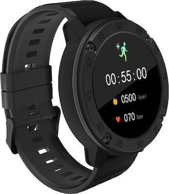 BlackView X5 47mm Smartwatch with Heart Rate Monitor (Black) view 2