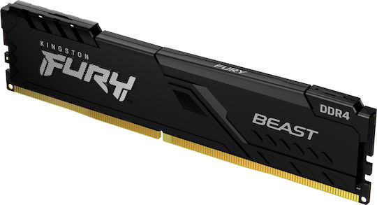 Kingston Fury Beast DDR4 with Module 1x32GB and Speed 3200 for Desktop KF432C16BB/32 vista 3