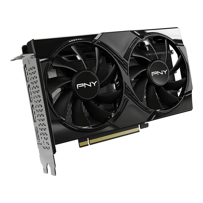 PNY GeForce RTX 5060 8GB GDDR7 Dual Fan OC Graphics Card VCG50608DFXPB1-O view 3