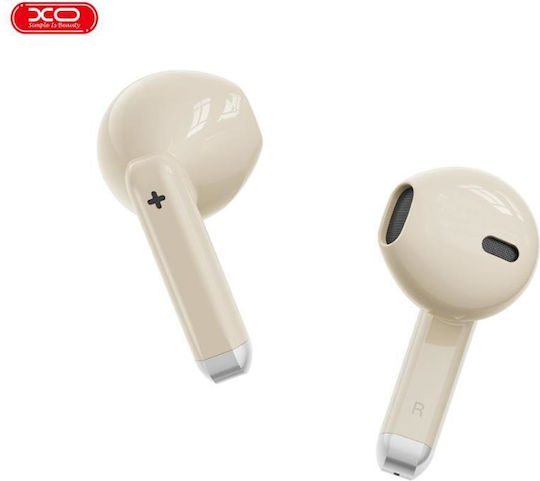XO X33 Tws In-ear Bluetooth Handsfree Earphones with Charging Case Beige view 3