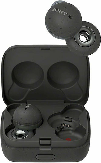 Sony LinkBuds Bluetooth Handsfree Earphones with Sweat Resistance and Charging Case Gray