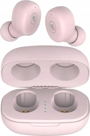 GoGEN CREW evo 2 In-ear Bluetooth Handsfree Earphones with Sweat Resistance and Charging Case Pink