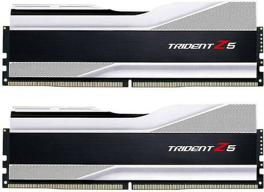 G.Skill Trident Z5 DDR5 32GB RAM with 2x16GB Modules for Desktop F5-6000J3040F16GX2-TZ5S vue 2
