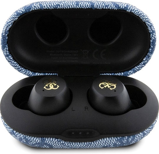 Tws Enc In-ear Bluetooth Handsfree Earphones with Charging Case Blue view 5