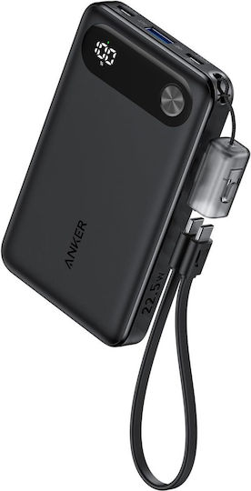 Anker Power Bank 10000mAh 22.5W with USB-C Port Black vue 4