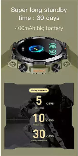 Bakeey K76 Pro Khaki Smartwatch (Khaki) view 5