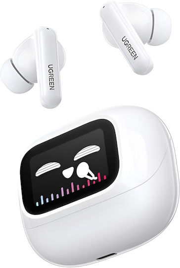 Ugreen HiTune T6 Magic In-ear Bluetooth Handsfree Earphones White view 1