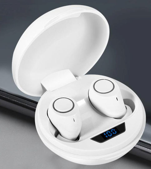 DT-11 In-ear Bluetooth Handsfree Earphones with Charging Case Black view 4