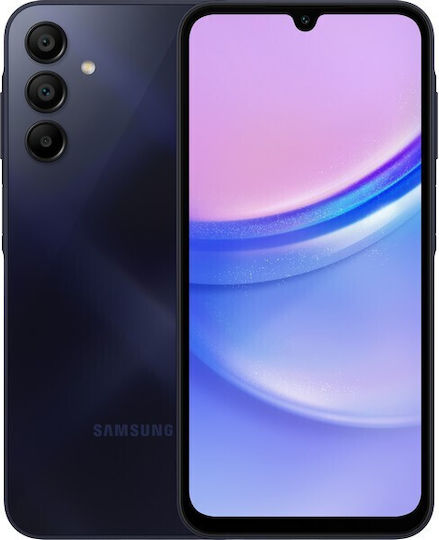 Samsung Galaxy A15 4G Dual SIM (4GB/128GB) Blue Black view 1
