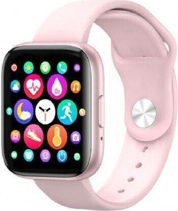 T99 Pro Smartwatch with Heart Rate Monitor (Pink) view 4