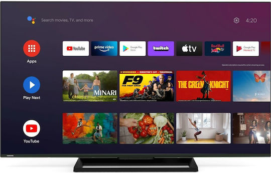 Toshiba Smart Television 50" 4K UHD LED 50UA3E63DG HDR (2023)