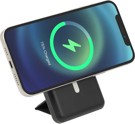 Rivacase VA2604 MagSafe Power Bank 10000mAh with USB-A Port and USB-C Port Power Delivery Black view 4