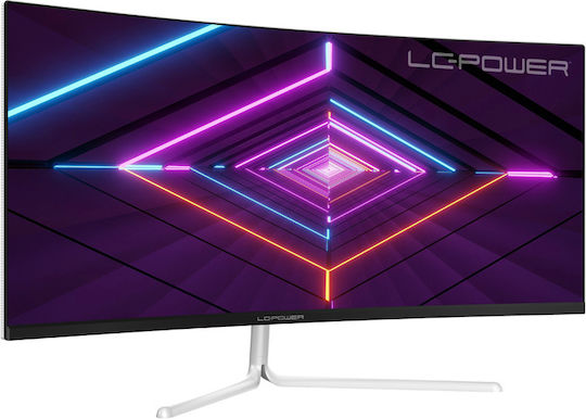 LC-Power LC-M34-UWQHD-100-C-V3 Ultrawide VA Curved Monitor 34" QHD 3440x1440 with Response Time 8ms GTG view 2