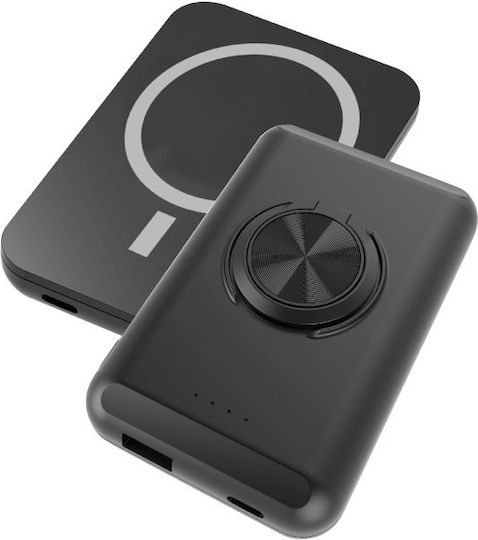 Egoboo MagSafe Power Bank 5000mAh 15W Power Delivery Black view 4