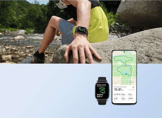 Xiaomi Redmi Watch 5 Lite 48mm Waterproof with Heart Rate Monitor (Black) view 7