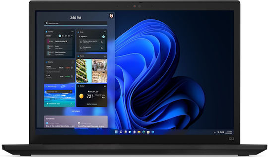 Lenovo ThinkPad X13 Gen 3 (Intel) 13.3" IPS FHD+ (i7-1270P/32GB/512GB SSD/W11 Pro) Thunder Black (US Keyboard) view 2