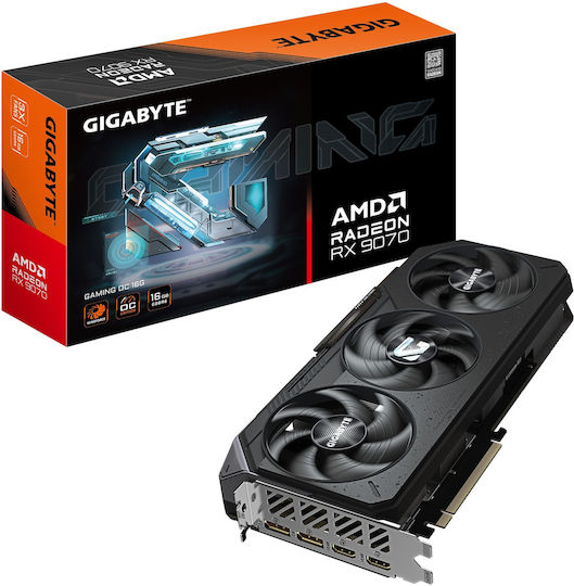 Gigabyte Radeon RX 9070 16GB GDDR6 GAMING OC Graphics Card