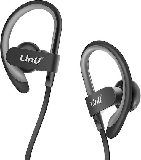 LinQ R505 In-ear Bluetooth Handsfree Earphones with Sweat Resistance Black vue 2