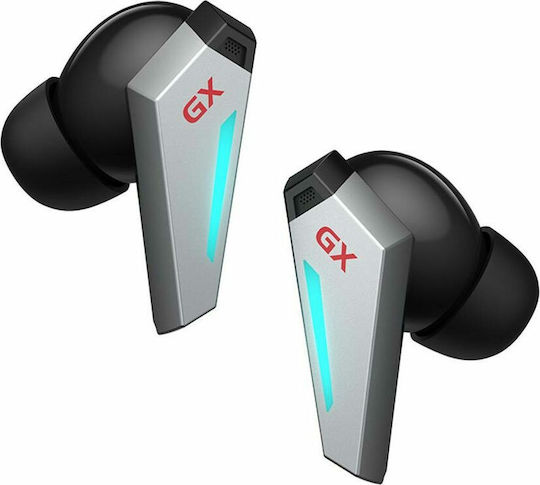 Edifier GX07 In-ear Bluetooth Handsfree Earphones with Sweat Resistance and Charging Case Gray vue 4