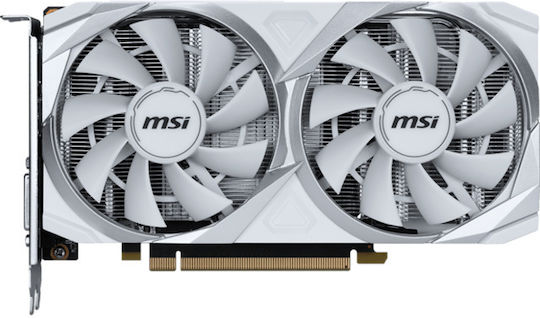 MSI GeForce RTX 3050 8GB GDDR6 Ventus 2X XS OC White Graphics Card vue 5