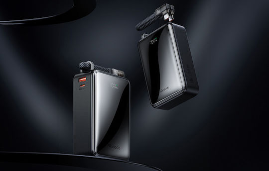 Mcdodo MC-0561 Digital Dis Power Bank 25000mAh 100W with USB-C Port Black vue 4