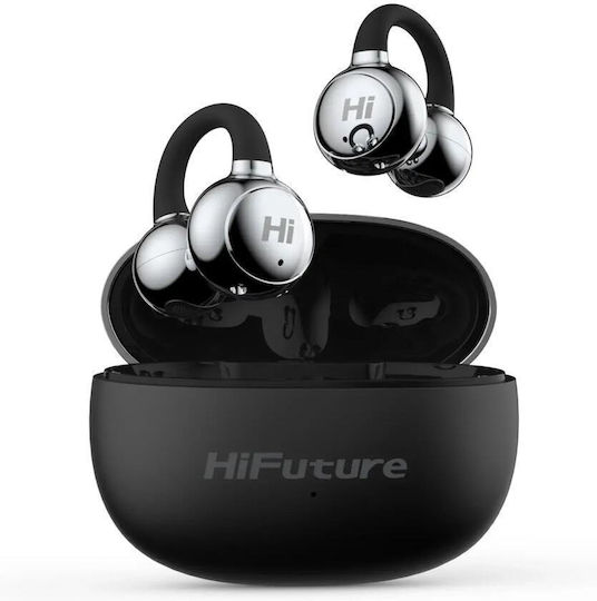 HiFuture FlexClip Open Ear Bluetooth Handsfree Earphones with Sweat Resistance Black view 1