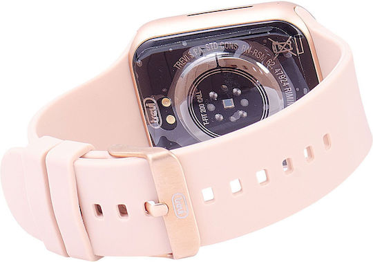 Trevi T-FIT 200 Smartwatch with Heart Rate Monitor (Pink) view 4