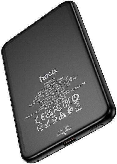 Hoco J140A MagSafe Power Bank 5000mAh 20W Power Delivery Black Ansicht 4