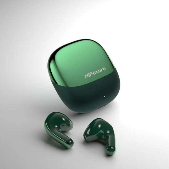HiFuture In-ear Bluetooth Handsfree Earphones Green view 1