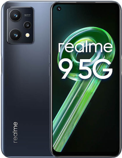 Realme 9 5G Dual SIM (4GB/128GB) Meteor Black view 1