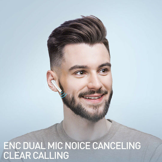 Tellur TLL511421 In-ear Bluetooth Handsfree Earphones with Charging Case White vue 6