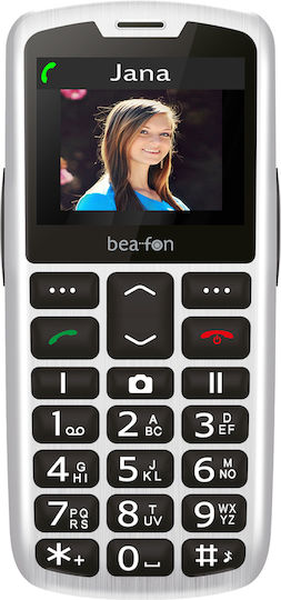 Bea-fon SL260 Dual SIM Mobile with Large Buttons Silver view 1