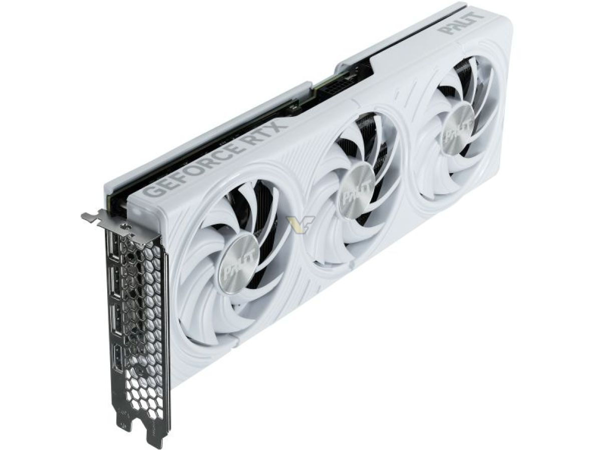 Palit GeForce RTX 5070 12GB GDDR7 White OC Graphics Card NE75070U19K9-GB2050W view 7