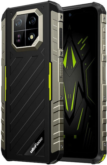 Ulefone Armor 22 Dual SIM (8GB/128GB) Resistant Smartphone Black / Green view 3